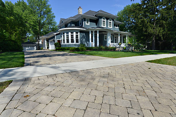 Permeable Paver Driveway in Redlands, CO